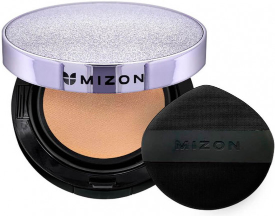Коллагеновый кушон со сменным блоком «Mizon Vegan Collagen Cushion» SPF 38 PA++, оттенок Бежевый