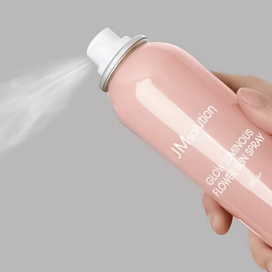 Омолаживающий солнцезащитный спрей с розой «Glow Luminous Flower Sun Spray» SPF50+ PA++++
