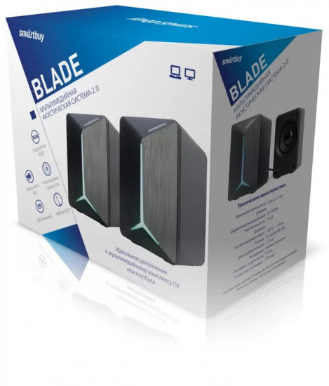 Акустическая система 2.0 SmartBuy «Blade»