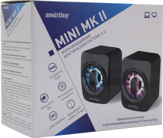 Акустическая система 2.0 SmartBuy MINI MKII SBA-4210