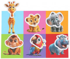 Веселые липучки «Забавные зверята» - Фото 2