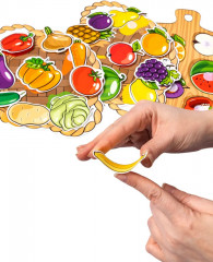 Пазл на липучках «Фрукты и овощи» - Фото 8