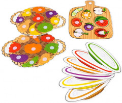 Пазл на липучках «Фрукты и овощи» - Фото 11