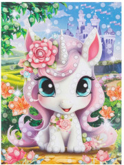 Аппликация из пайеток и страз «Единорог» - Фото 2