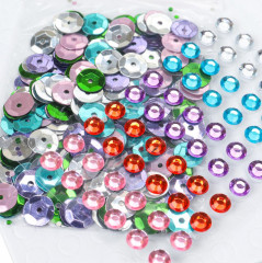 Аппликация из пайеток и страз «Единорог» - Фото 4