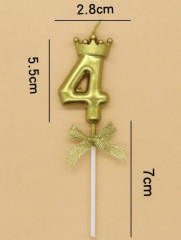 Свеча-цифра для торта - Фото 1