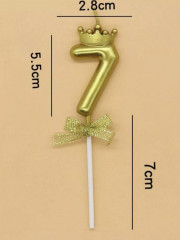 Свеча-цифра на торт «7» - Фото 1