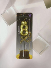 Свеча-цифра на торт «8» - Фото 3