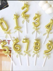 Свеча-цифра на торт «9» - Фото 1