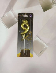 Свеча-цифра на торт «9» - Фото 3