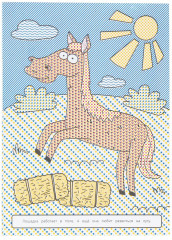 Раскраска водная «Синий Трактор» - Фото 2