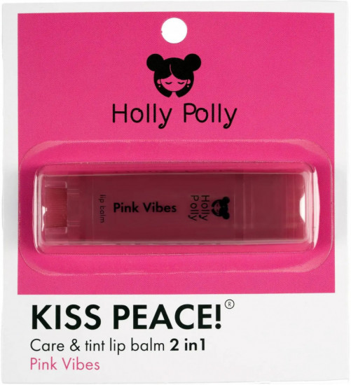 Оттеночный бальзам для губ «Kiss Peace! Pink Vibes»