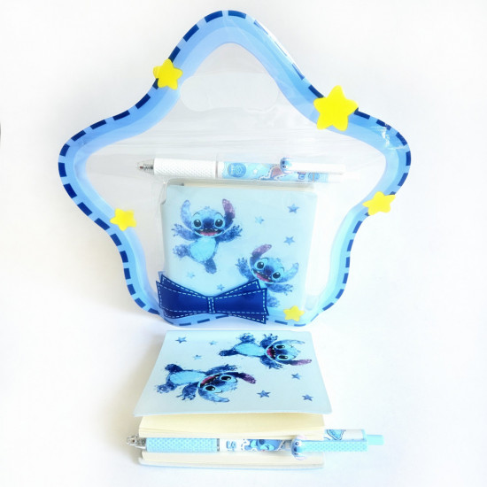 Блокнот с ручкой «Stitch»