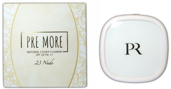 Кушон для лица «Natural Cover Cushion» SPF20 PA++, оттенок 23 Nude