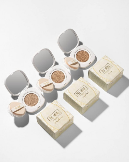 Кушон для лица тональный SPF20+ «Natural Cover Cushion», оттенок 17 Vanilla Nude