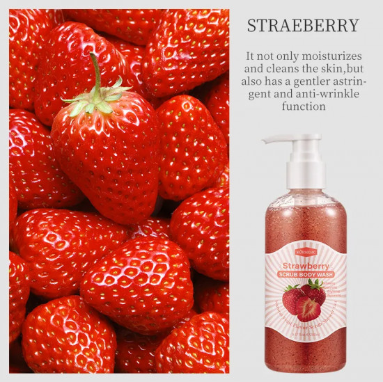 Скраб для тела клубничный «Scrab body Strawberry»