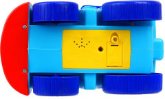 Каталка-паровоз музыкальная «Синий Трактор» - Фото 7