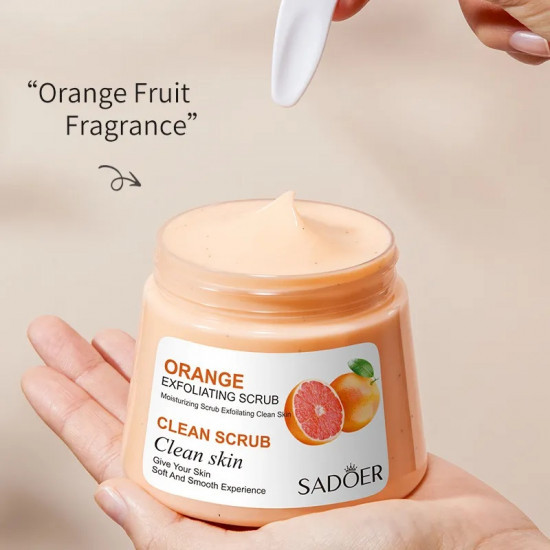 Скраб для тела с апельсином «Сlean scrub clean skin»