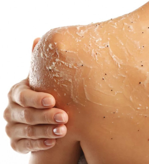 Скраб для тела с малиной «Сlean scrub clean skin»