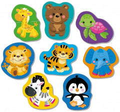 Пазлы контурные «Дикие животные» - Фото 2