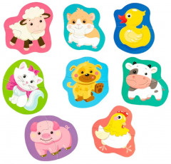 Пазлы контурные «Домашние животные» - Фото 10