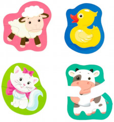 Пазлы контурные «Домашние животные» - Фото 11