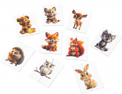 Липучки-половинки «Лесные животные» - Фото 2