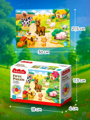 Пазл «Кто живет в деревне» - Фото 2