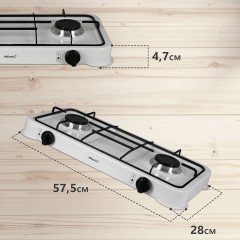 Плита газовая ATH-1803 - Фото 3