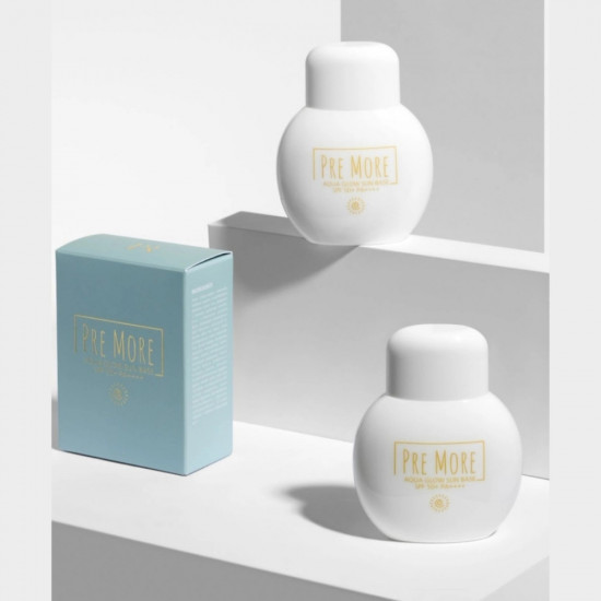 База под макияж SPF50+ «Aqua glow sun base»