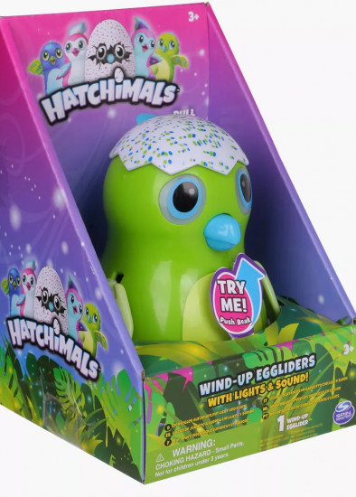 Игрушка со светом и звуком «Wind-Up Eggliders»