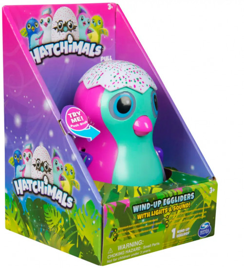 Игрушка со светом и звуком «Wind-Up Eggliders»