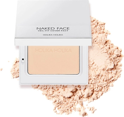 Пудра для лица «Veil-Fit Cover Pact», оттенок 01 Light Beige