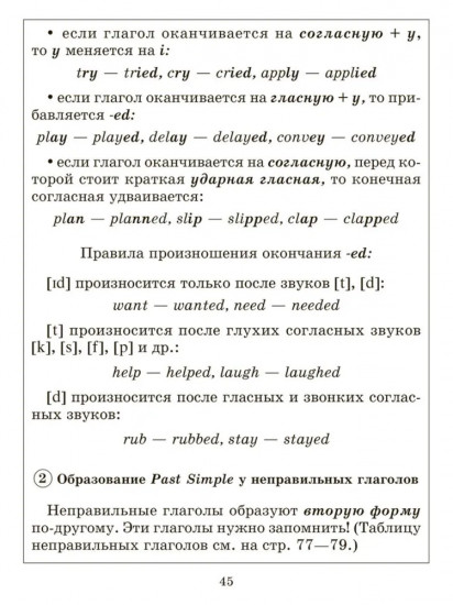 Английский язык: Времена глаголов в тренировочных упражнениях с подробными обьяснениями и проверочными заданиями. 2-4 классы