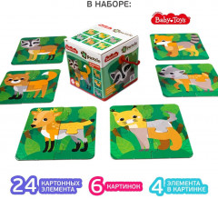 Пазл «Животные леса» - Фото 3