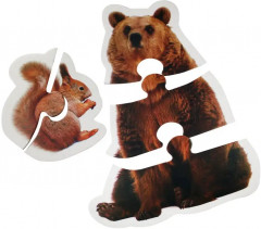 Макси-пазлы «Лесные животные» - Фото 10