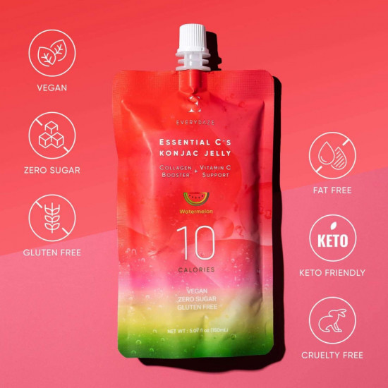 Желе с витамином C и коллагеном со вкусом арбуза «Sweet Jelly C»