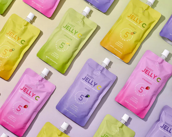 Желе со вкусом винограда «Sweet Jelly C»