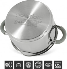 Набор кастрюль с крышками - Фото 6