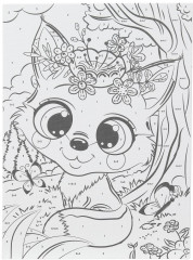 Картина по номерам «Лис» - Фото 2