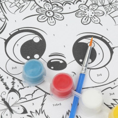 Картина по номерам «Лис» - Фото 3