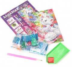 Алмазная мозаика «Кошечка Мари» - Фото 1