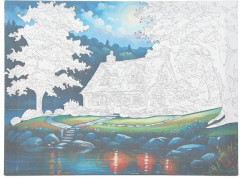 Картина по номерам «Осенний пейзаж» - Фото 2