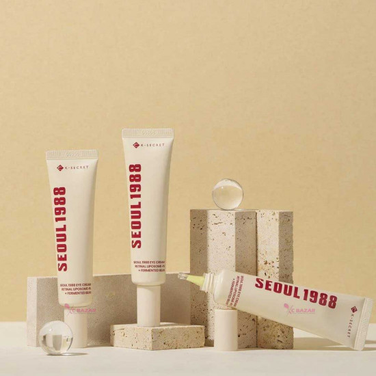 Антивозрастной крем для кожи вокруг глаз «Eye Cream: Retinal Liposome 4% + Fermented Bean»
