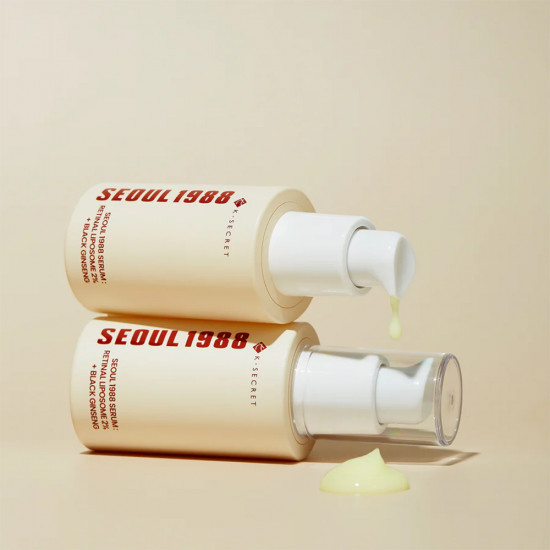 Антивозрастная сыворотка для лица c женьшенем «Retinal Liposome 2% + Black Ginseng»