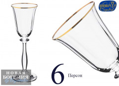 Набор рюмок «Angela. Отводка золото» - Фото 2