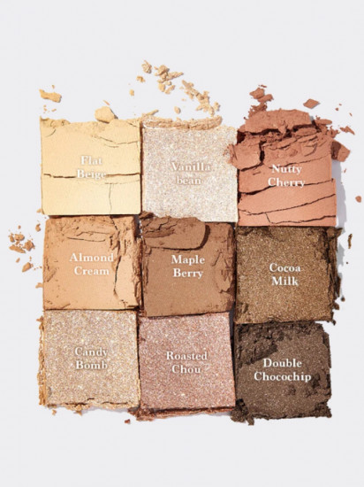 Палетка теней для глаз «Shadow Palette», оттенок 01 Sugar brownie