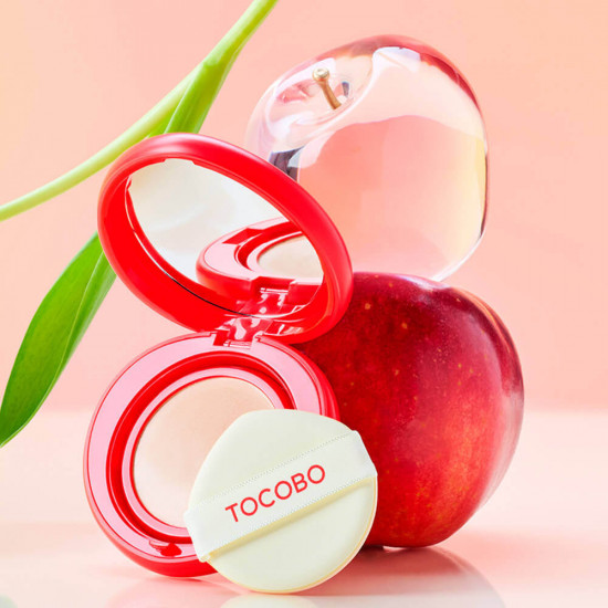 Кушон для лица «Apple Dewy Fit Cushion» SPF50+ PA++++, оттенок 21C Peach