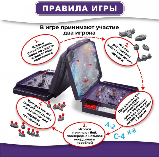 Игра настольная «Космобой»