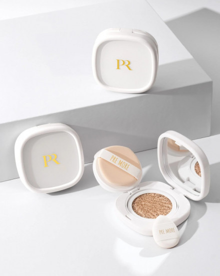 Кушон для лица тональный SPF20+ «Natural Cover Cushion», оттенок 21 Light Nude
